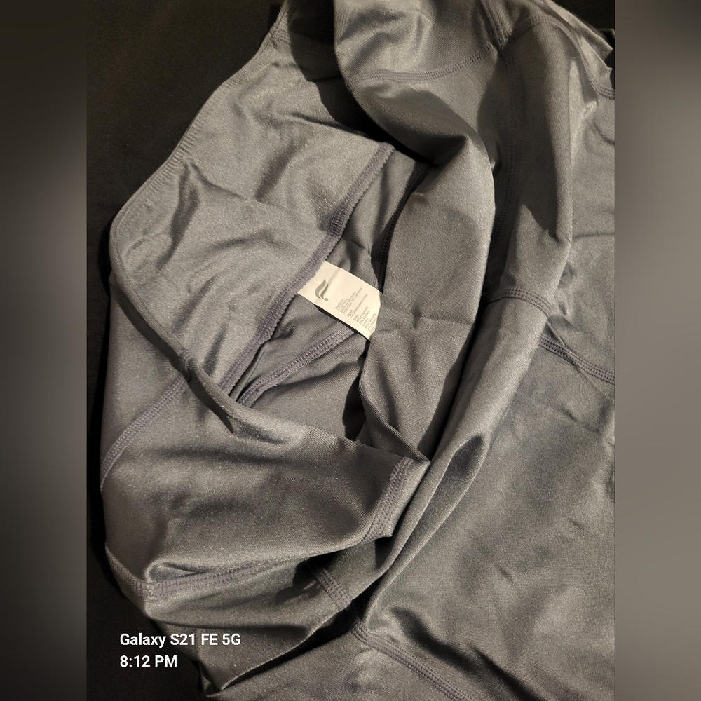 Gray fabetics leggings